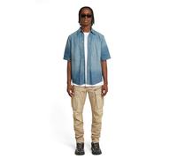 G-STAR Men's Rovic Zip 3D Regular Tapered Pants, Brown (Lion D02190-c962-1610), 28 W/ 30 L