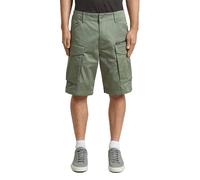 Rovic Zip Relaxed Shorts - Green - Men 31