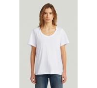 G-Star Scoop Neck T White size XS | Shirts Outlet | Women | White XS