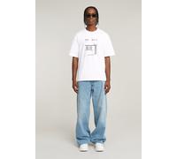 G-Star Shipping Gr Boxy R T White size L | Print T-Shirts Outlet | Men | White L