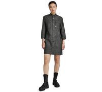 G-Star RAW Women's Shirt Kleid Casual Dress, Jet Black D24745-d195-a814, XL