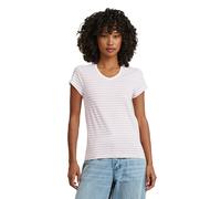 Stripe Eyben Slim V T-Shirt 2.0 - Pink - Women M