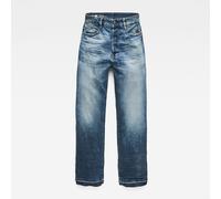 G-star Tedie Ultra-high Waist Straight Ripped Ankle C Jeans Blue 24 / 32 Women