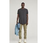 G-Star Text Back Gr Overdyed Lash R T Dk Black Gd size S | Print T-Shirts Outlet | Men | Black