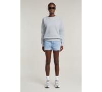 G-Star True Short Raw Edge Sun Faded Blue Vapour size W30 | Shorts Outlet | Women | Blue W30