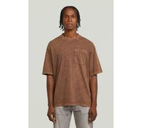 G-Star Washed Pocket R T Brown size S | Basic T-Shirts Outlet | Men | Brown S