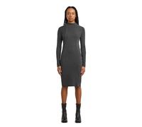 G-star Washed Slim Fit Long Sleeve Short Dress