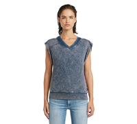 Washed Sweater - Medium blue - Women M
