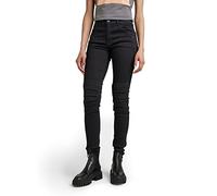 G-Star Women's 1914 3D Skinny Jeans, Black (pitch black D20111-B964-A810), 28W / 34L