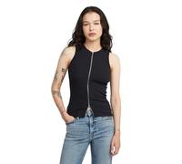 G-STAR Women's 2 Way Slim Rib r Tank wmn, Size: XXL, Color Blue
