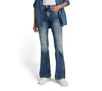 G-Star Women's 3301 High Flare Jeans, Blue (medium aged D01541-8968-071), 27W / 32L