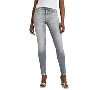 G-Star Women's 3301 Skinny Jeans, Grey (sun faded glacier grey D05175-A634-C464), 24W / 30L
