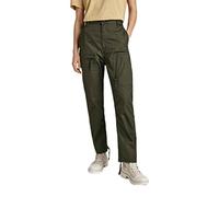 3D Cargo Boyfriend Pants - Grey - Women 26