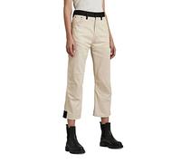 G-Star Women's 5620 3D Cropped Bootcut PM Jeans, Beige (ecru D21066-C525-159), 27W / 34L