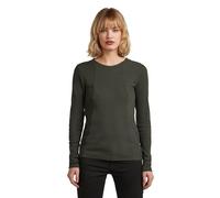 G-STAR Women's A-Line Slim Rib T-Shirt, Grey (asfalt D26903-E136-995), XL