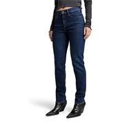 G-Star Women's Ace 2.0 Slim Straight Jeans, Blue (worn in aster blue D23638-C052-G115), 33W / 32L