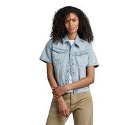 G-Star Women's Arc Jacket Short Sleeve, Blue (vintage electric blue D21402-C967-D125), M