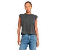 G-Star Women's Back Zip Overdyed Top, Black (dk black gd D26421-C261-B564), M