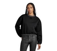 Badge Logo Oversized Sweater - Black - Women M