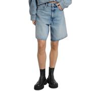 Barrel Loose Shorts - Light blue - Women 23