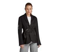 G-Star Women's Belted Blazer , Black (dk black D24254-D520-6484), XS