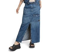 G-Star Women's Belted Cargo Long Skirt , Blue (faded cliffside blue D24886-D536-G326), 31