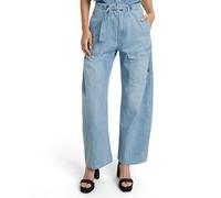 G-Star Women's Belted Cargo Loose Jeans, Blue (sun faded blue mist D24361-D252-G342), 31W / 32L