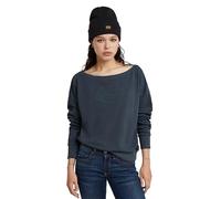 G-Star Women's Boat Neck Loose Sweater, Blue (petrol D24579-A970-860), L