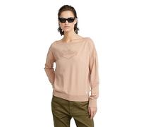 G-Star Women's Boat Neck Loose Sweater, Pink (rugby tan D24579-A970-G373), XS