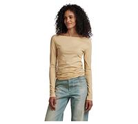 G-Star Women's Boat Slim Top, Beige (postbag D22754-D266-1868), M