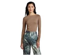 G-Star Women's Boat Slim Top, Brown (deep walnut D22754-D266-B743), S