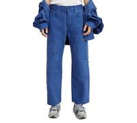 Bowey 3D Boyfriend Patch Ankle Jeans - Medium blue - Women 32-34