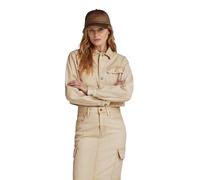 G-Star Women's Boxy Explorer Jacket , Beige/khaki (sun faded sand gd D24349-D491-G553), S