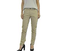 Bronson Mid Waist Skinny Chino - Beige - Women 31-34