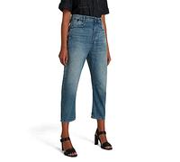 G-Star Women's C-Staq 3D Boyfriend Cropped Jeans, Blue (faded tide D17870-C779-C460), 26W / 32L