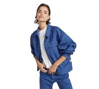 G-Star Women's Coach Bomber Jacket , Blue (faded blue papillon gd patched D24569-D300-G366), S