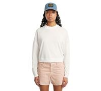 G-STAR Women's Constructed LS Wmn T-Shirt, White (Lt Chalk D26611-d601-1284), XL