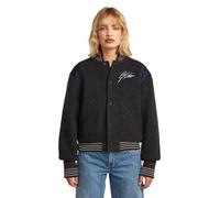 G-STAR Women's Cropped Bomber Jacket, Grey (shadow D27339-E155-992), XXS