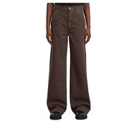 G-STAR Women's Deck 2.0 High Loose Chino Wmn Pants, Deep Brown Gd D26432-e078-h178, 30W x 32L