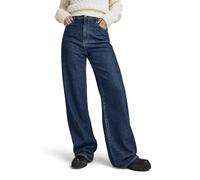 G-Star Women's Deck 2.0 High Loose Jeans, Blue (worn in blue pool D23591-D442-G136), 29W / 30L