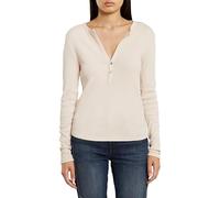 G-Star Women's Deep V-Neck Slim Top, Pink (linen gd D26140-D968-H033), S