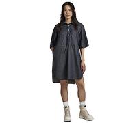 G Star Raw Womens G-Star RAW Denim Shirt Dress - Navy Cotton - Size Large
