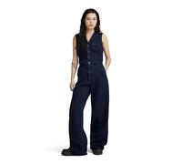 Denim Waistcoat - Dark blue - Women XL