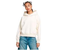 G-Star Women's Embossed Oversized Hooded Sweater, White (lt chalk D26362-D427-1284), S