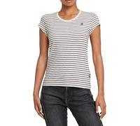 G-Star Women's Eyben Slim Top 2.0, Multicolour (osaka blue highlight stripe D24533-D244-H197), S