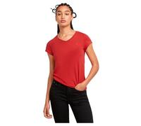 Eyben Slim V- Neck Top - Red - Women L