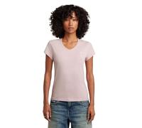 G-STAR Women's Eyben Slim V-Neck Top 2.0, Size: M, Color Pink