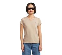 Eyben Slim V-Neck Top 2.0 - Beige - Women S