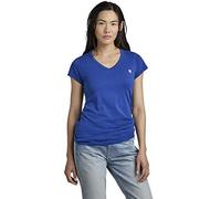 G-Star Women's Eyben Slim V-Neck Top, Blue (hudson blue D21314-4107-1855), XXS