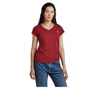 G-Star Women's Eyben Slim V-Neck Top, Red (dry red D21314-4107-5298), M